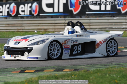 2008-04-26 Monza 0240 THP Spider Cup - Alexandre Rambure